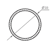 Система профилей пвх ПРОПЛЕКС OUTLINE : арт.643 Для арт. PR 5.056